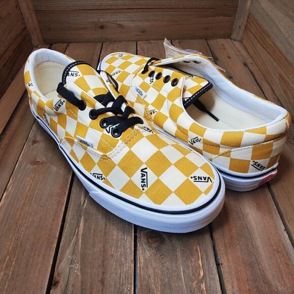 🎉Host Pick 🎉New Vans Era Big Check Ylk Ylw - Picture 2 of 10